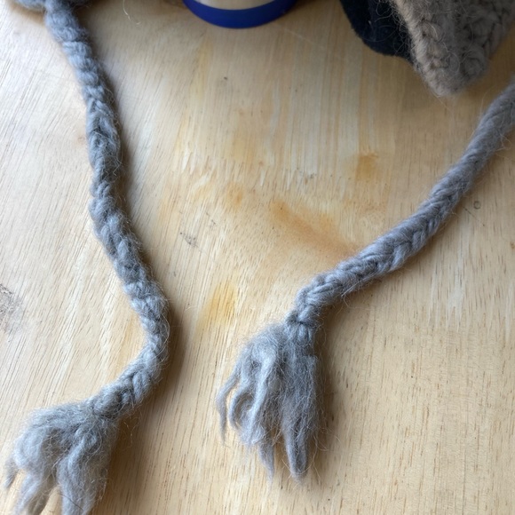 J. CREW Hand Knitted Fair Isle Wool Hat OS - Picture 3 of 5